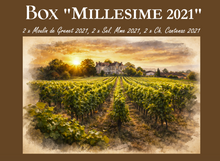 Charger l'image dans la galerie, BOX "MILLESIME 2021" - 6 Bouteilles 75cl